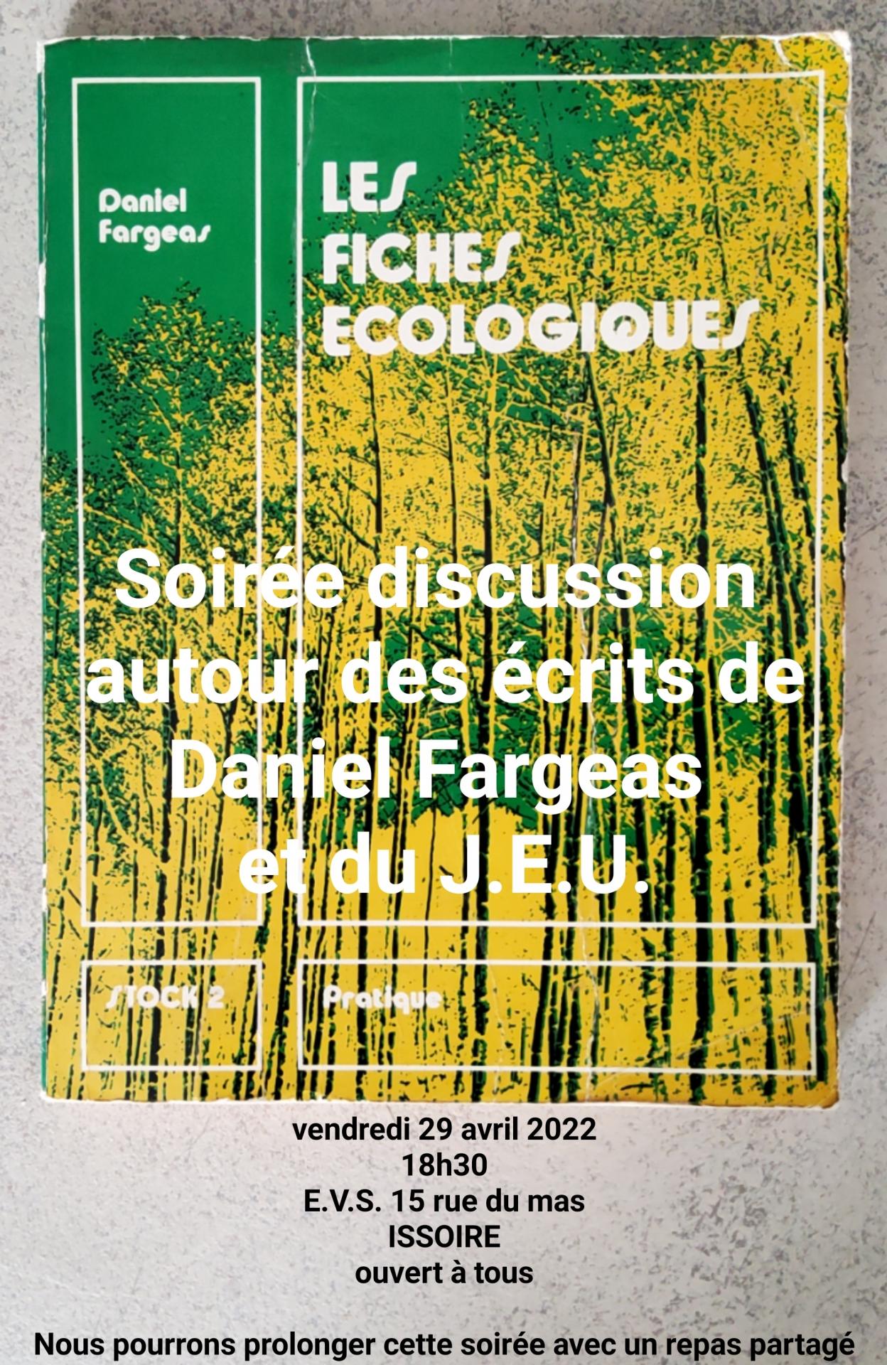 Daniel fargeas 29 avril 2022